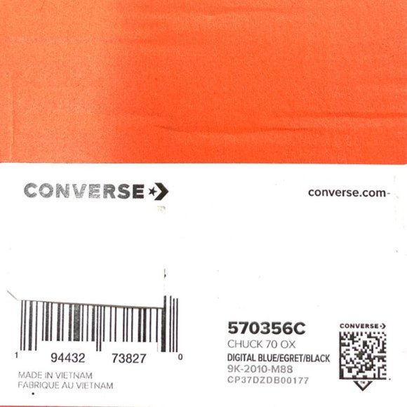 💖MEGA SALE💖Converse Women 570356C CHUCK 70 OX Digital Daze Pink Egret - Picture 8 of 9